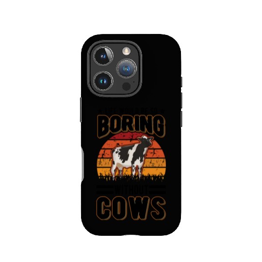 Cow Cattle Breeder Land, Farmer Cows IPhone Cases