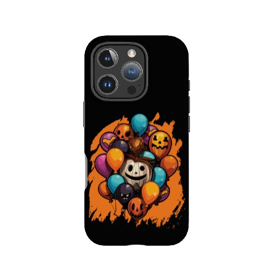 Balloon Halloween Trick Or Treat Spooky Boo Ghost IPhone Cases