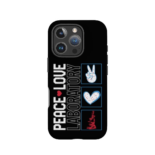 Science IPhone Cases, Peace Love Laboratory IPhone Cases,
