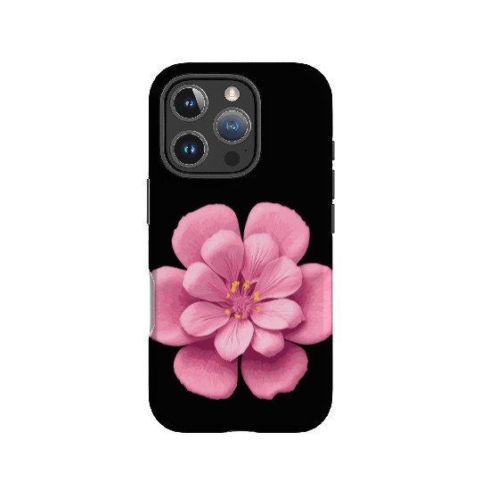 Pink Sakura flower IPhone Cases