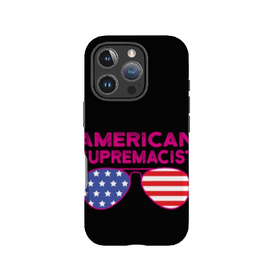 American Supremacist American Flag Merica Usa IPhone Cases