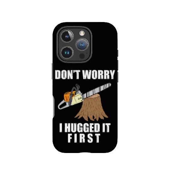Lumberjack Chainsaw Logging Arborist IPhone Cases