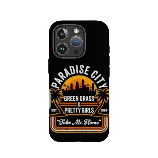 Funny 80's Classic Rock Parody: Paradise City IPhone Cases