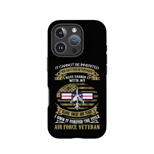 F105 Air Force Veteran IPhone Cases