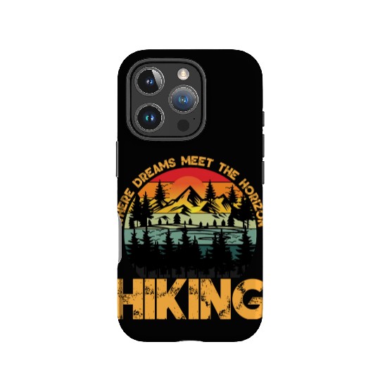 Where Dreams Meet The Horizon Hiking Summer Design IPhone Cases