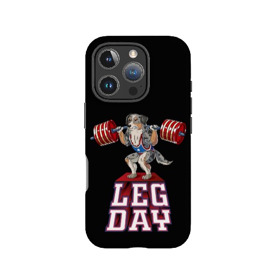 Leg Day Aussie Weight Lifting Squat Gym IPhone Cases