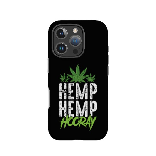 Hemp Hemp Hooray Pot Lover IPhone Cases