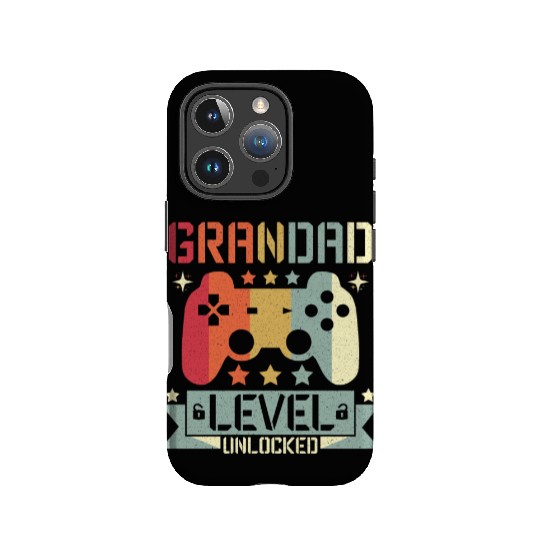 GRANDAD LEVEL UNLOCKED IPhone Cases