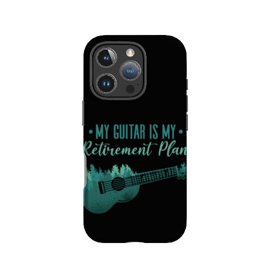 My Guitar Retirement Plan Music Lover Guitarist IPhone Cases