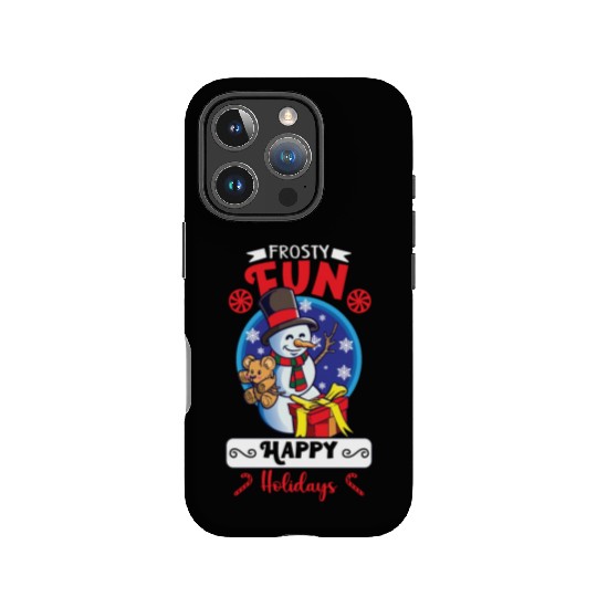 Funny Snowman Season Winter Christmas Snowman Joy IPhone Cases