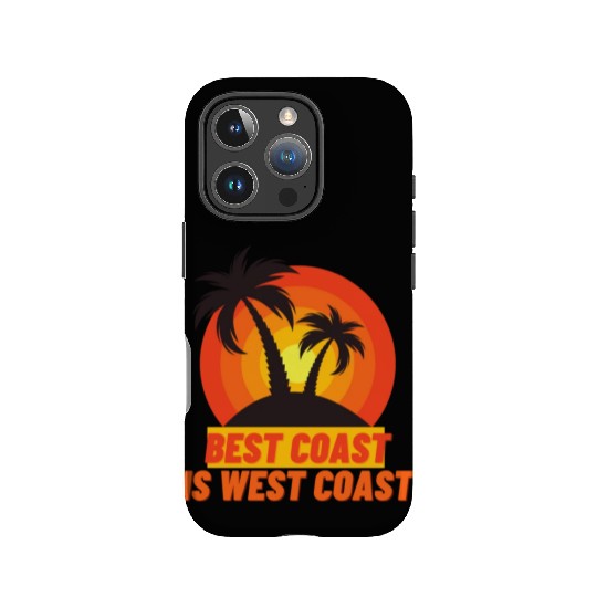 Best Coast Is West Coast IPhone Cases