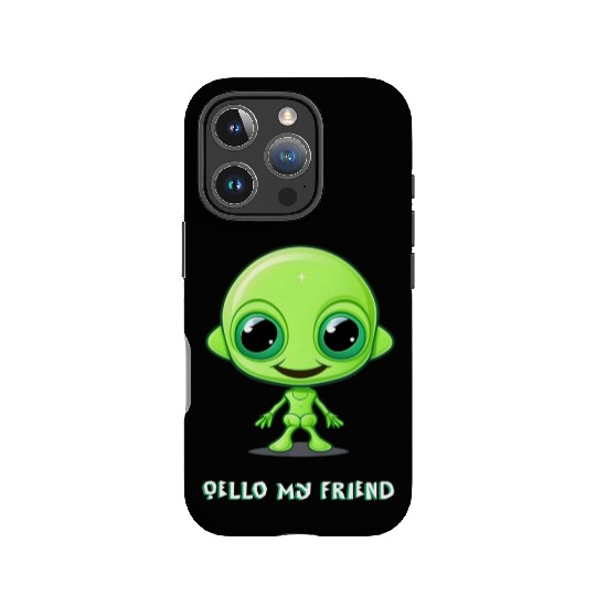 Cute alien IPhone Cases