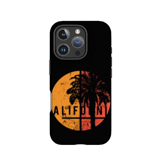 Malibu California Cool Native Palm Tree IPhone Cases