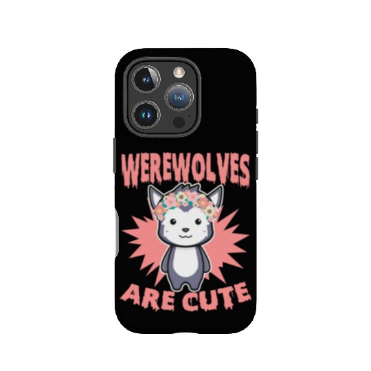 Cute Halloween Werewolf For Trick Or Treat IPhone Cases