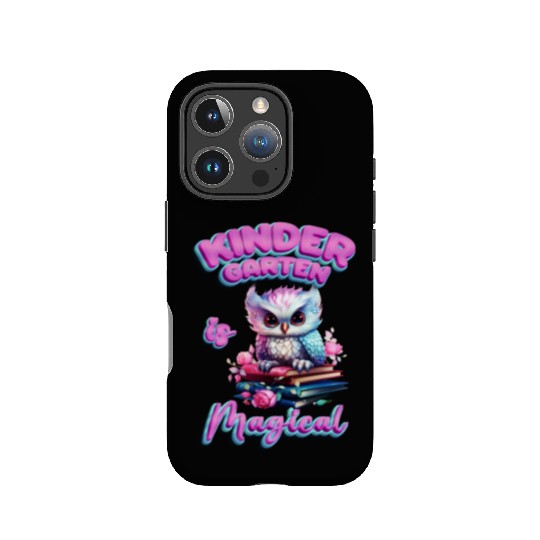 Enchanting Kindergarten Owl - Kindergarten is Magi IPhone Cases