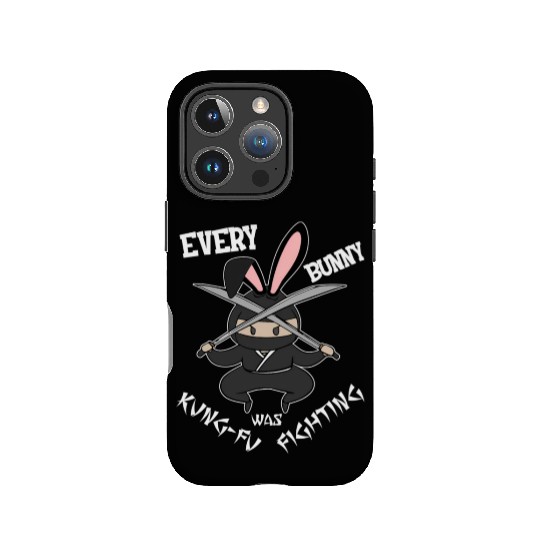 Easter Bunny Ninja Eggs Hunting Kung-Fu Rabbit Egg IPhone Cases
