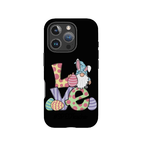 Love Easter Sped Teacher Gnomes Teacher Easter 202 IPhone Cases