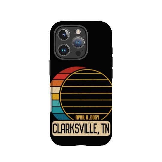 Total Solar Eclipse Tennessee Clarksville EclipseC IPhone Cases