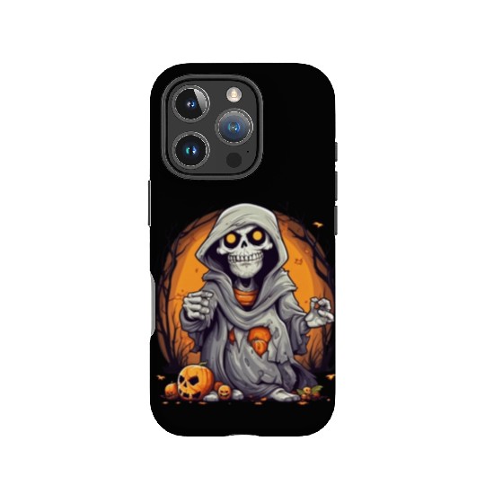 Eerie Halloween Ghoul Art, Spooky Season Delight 5 IPhone Cases