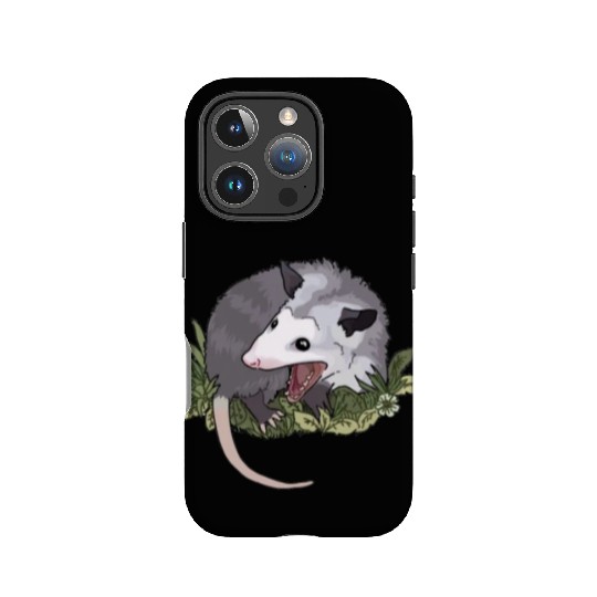 Screaming possum, Funny Animal IPhone Cases