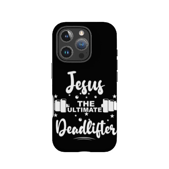 Jesus The Ultimate Deadlifted Retro Jesus IPhone Cases