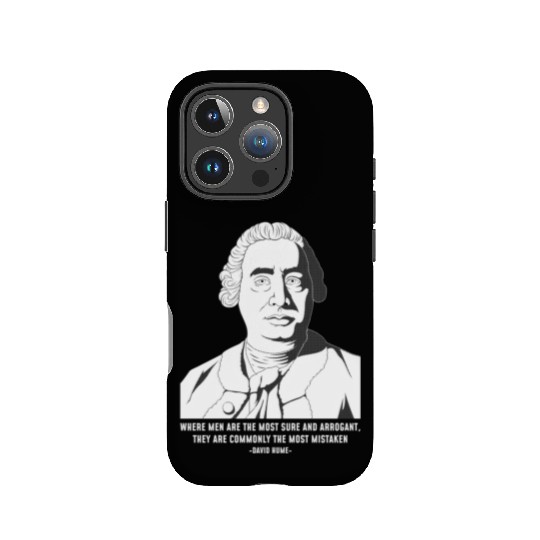Philosophy Quote eptic David Hume IPhone Cases