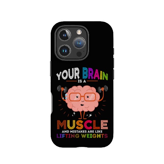 Growth Mindset Teacher Your Brain Is A Muscle IPhone Cases