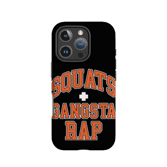 Squats Plus Gangsta Rap IPhone Cases