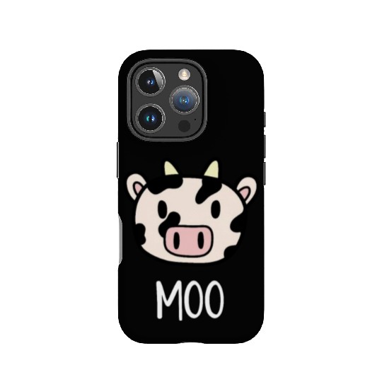 Cute Cow Moo Kawaii Farm Animal Farmer IPhone Cases