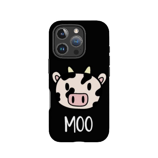 Cute Cow Moo Kawaii Farm Animal Farmer IPhone Cases
