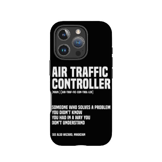 Funny Air Traffic Controller An Airplane Runway IPhone Cases
