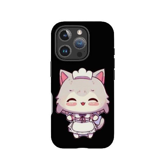 Yuki Kawaii Cat Maid Anime Manga IPhone Cases