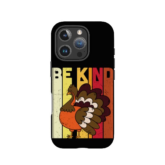 Be Kind Save The Turkey Thanksgiving Vegan Gift T IPhone Cases