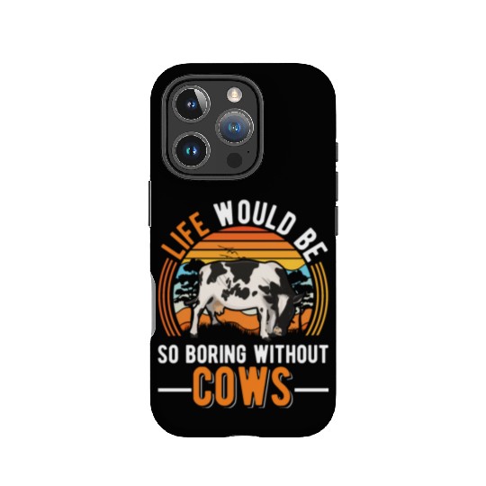 Cow Cattle Breeder Land, Farmer Cows IPhone Cases