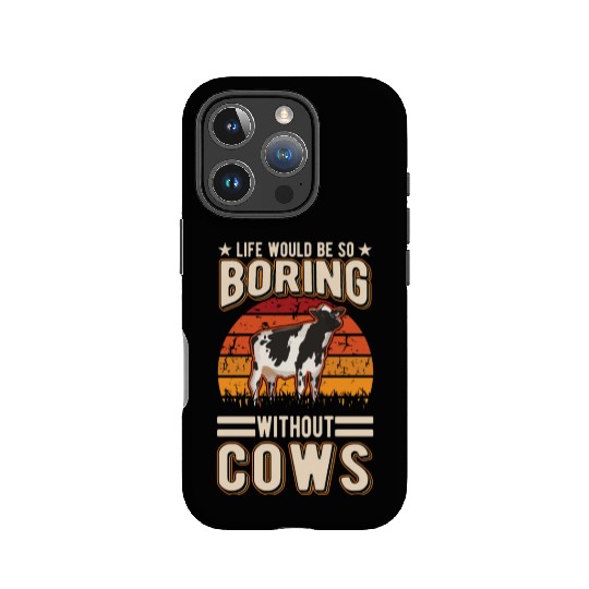 Cow Cattle Breeder Land, Farmer Cows IPhone Cases