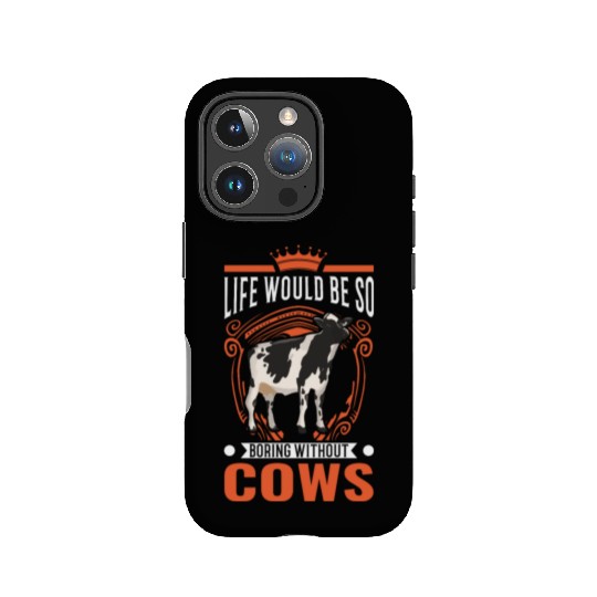 Cow Cattle Breeder Land, Farmer Cows IPhone Cases
