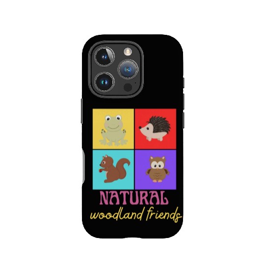 Natural woodland animals IPhone Cases