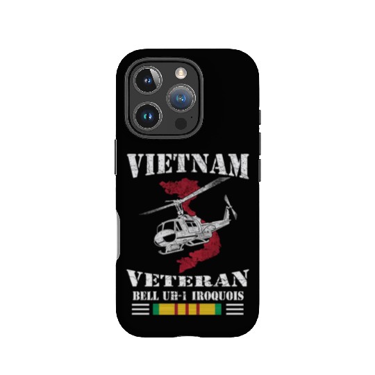 UH1 Vietnam Veteran IPhone Cases