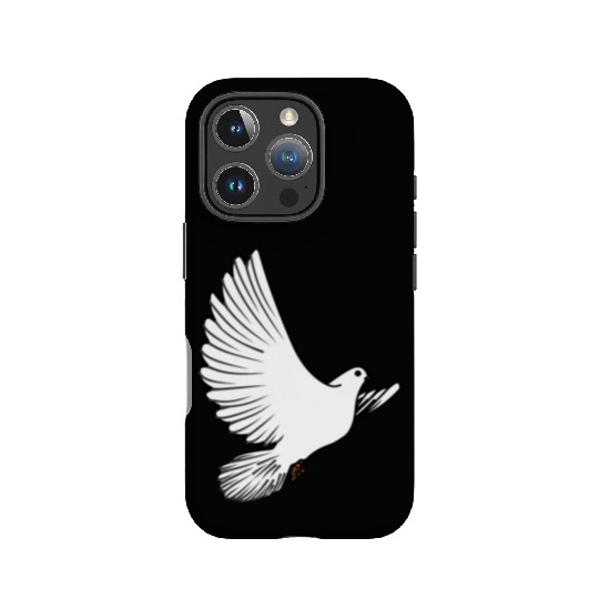 White pigeon homing pigeon ornamental pigeon or do IPhone Cases