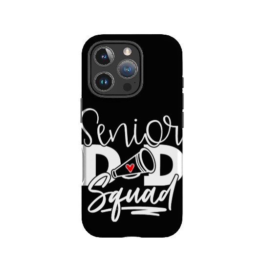 Senior Cheer Dad Squad American Football IPhone Cases