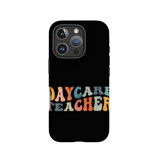 Groovy Daycare Teacher Provider Childcare IPhone Cases