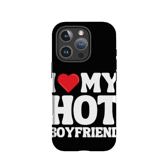 I Love My Boyfriend IPhone Cases