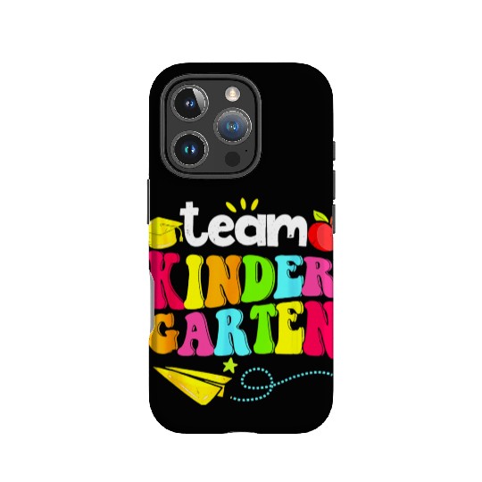 Team Kindergarten Teacher Student Funny Back To IPhone Cases