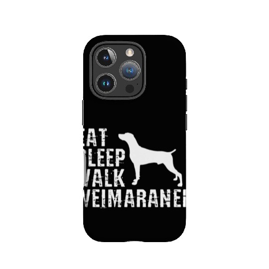 Eat Sleep Walk Weimaraner IPhone Cases