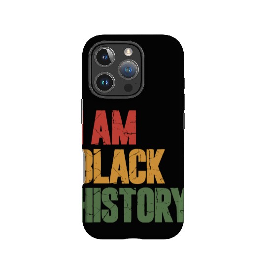 I Am Black History IPhone Cases