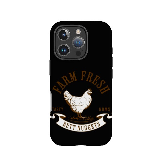 Chicken Lover Farm Fresh Butt Nuggets Funny Farmer IPhone Cases