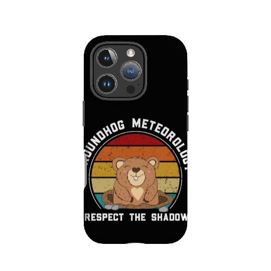 Groundhog Meteorology Respect The Shadow IPhone Cases