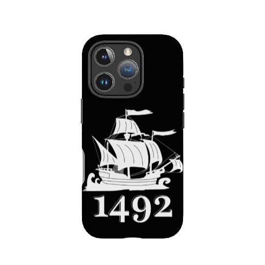 Columbus Day 1492 Christopher Kolumbus IPhone Cases