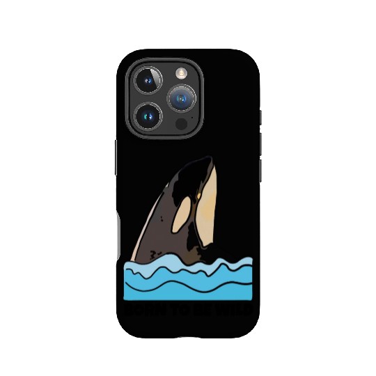 Born to Be Wild: Playful Orca Design IPhone Cases
