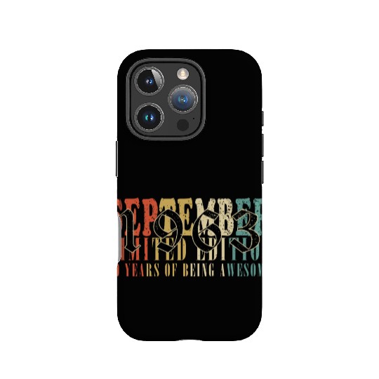 september 1963 Anniversary september 1963 septembe IPhone Cases